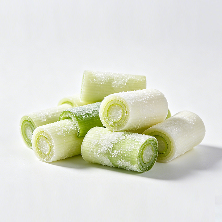 IQF White Scallion Pieces 