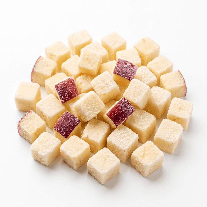 Frozen Apple Cubes